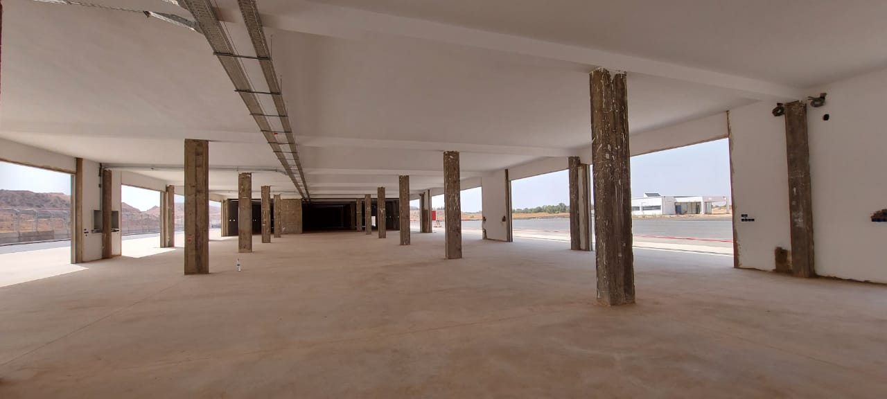 Chantier de travaux d'aménagement d'espace tertiaire Maroc - Sofitrap