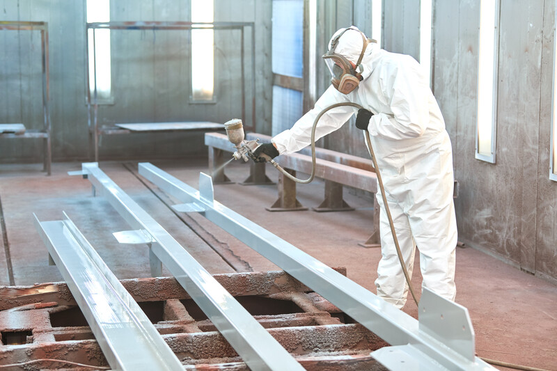 Cabine de peinture industrielle pour pièces métalliques Maroc - Sofitrap