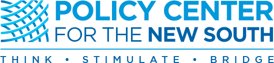 Policy Center for the New South Logo Policy Center for the New South - client et partenaire de Sofitrap Maroc